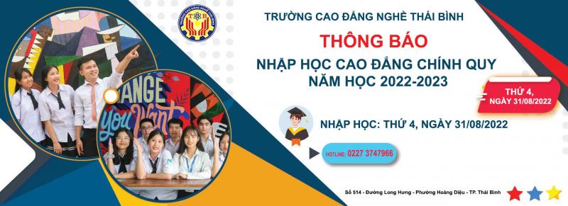 Cao đẳng nghề Thái Bình