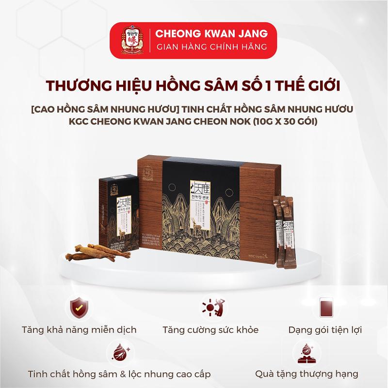 Cao hồng sâm nhung hươu Hàn Quốc Cheon Nok