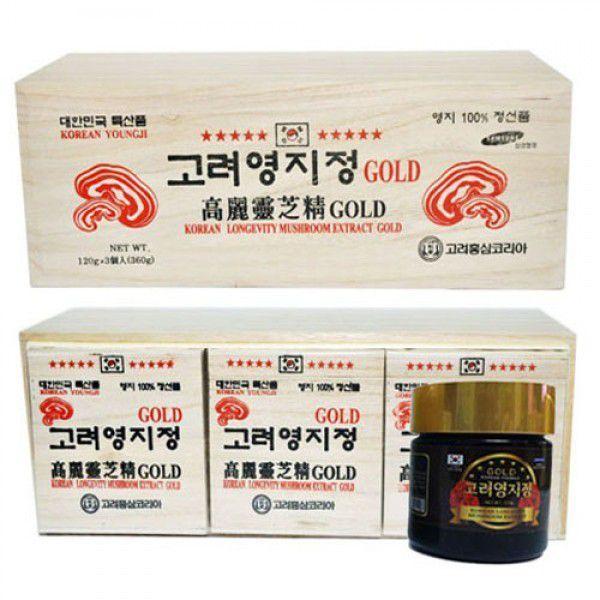Cao Linh Chi KGS Korean Longevity Mushroom Extract Gold Hộp Gỗ 360g (120g x 3 lọ) được tin dùng và là lựa chọn hàng đầu của rất nhiều người tiêu dùng