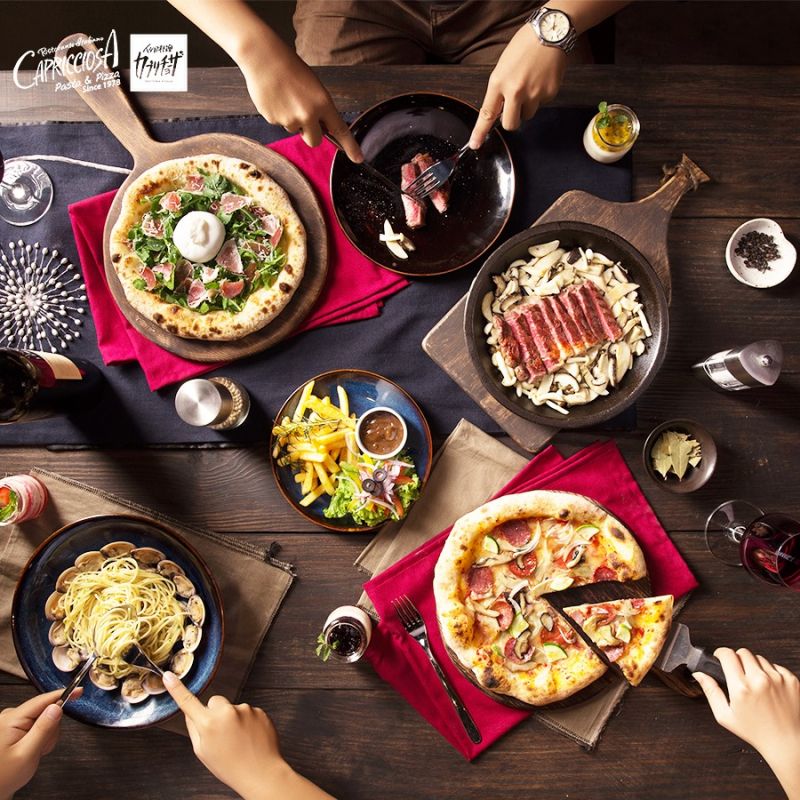 Những đĩa mì ý chất lượng của ﻿Capricciosa - Pasta & Pizza đi đôi với thái độ phục vụ chuyên nghiệp của nhân viên