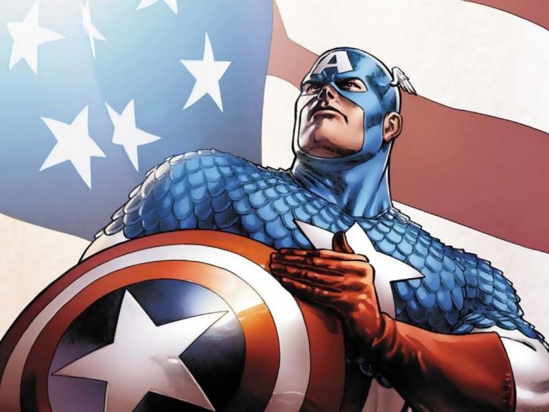 Tạo hình trong truyện tranh của Captain America