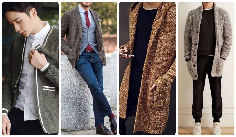 Cardigan dáng dài phối cùng quần jean