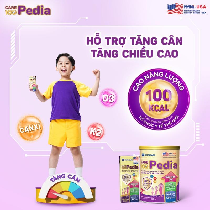 CARE 100 PEDIA – TIÊU HOÁ KHOẺ, BÉ TĂNG CÂN