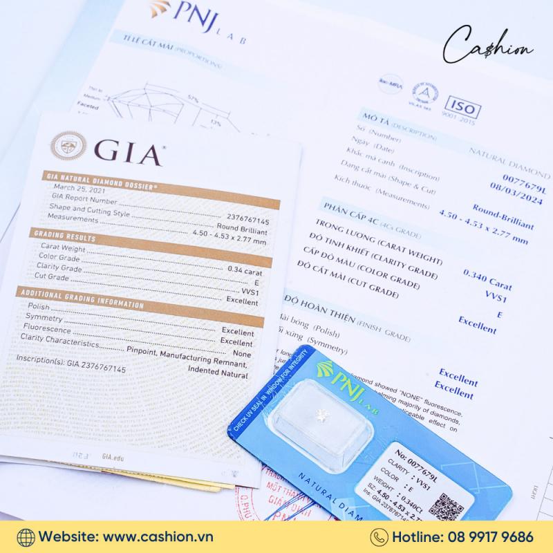 Cashion - Thương hiệu mua bán kim cương, trang sức và trao đổi hàng hiệu chính hãng, giá tốt