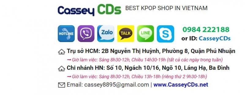 Thông tin về Cassey CDs