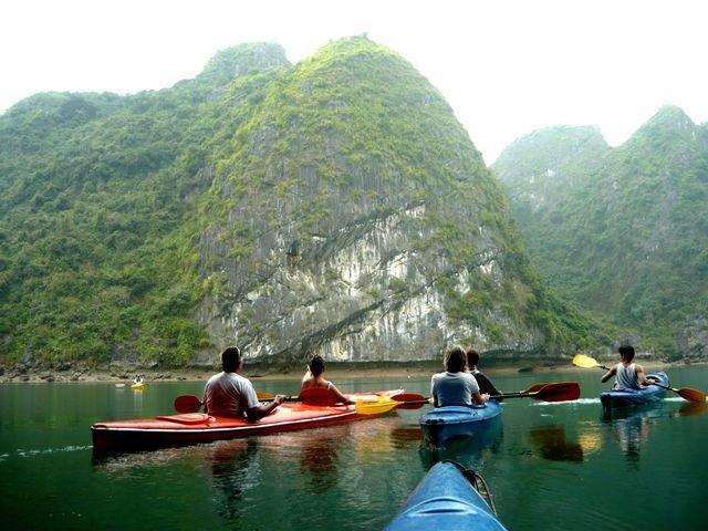 Du khách tới Đảo Khỉ