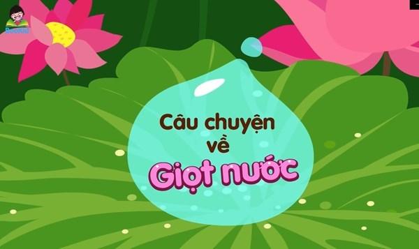 Câu chuyện về giọt nước