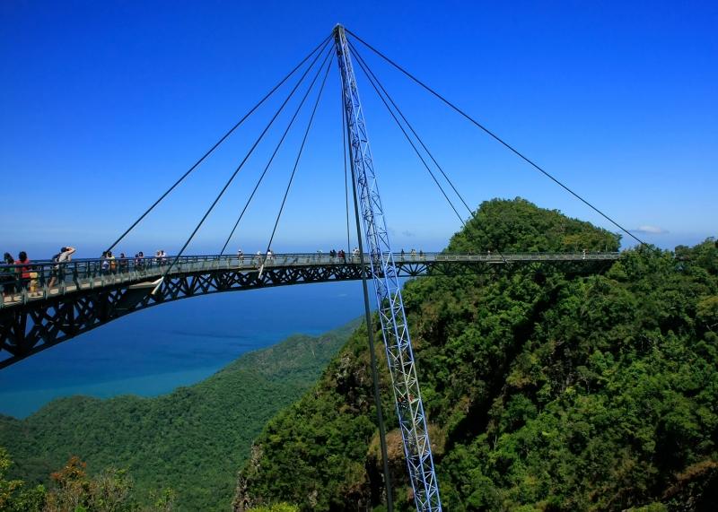 Cầu Langkawi Sky Bridge ở Malaysia