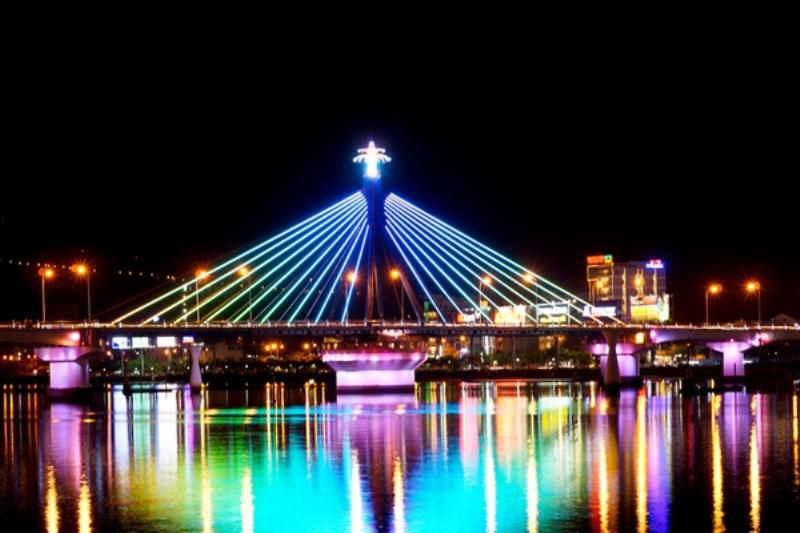 Han River Quay Bridge - Vietnam's first cable-stayed bridge