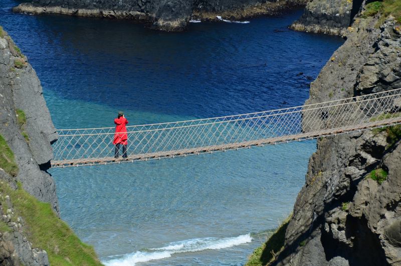 Cầu treo Carrick-a-Rede ở Bắc Ireland