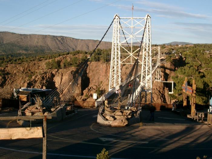 Cầu treo hoàng gia Gorge ở Colorado, Mỹ