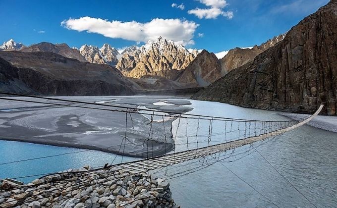 Cầu treo Hussaini, Pakistan