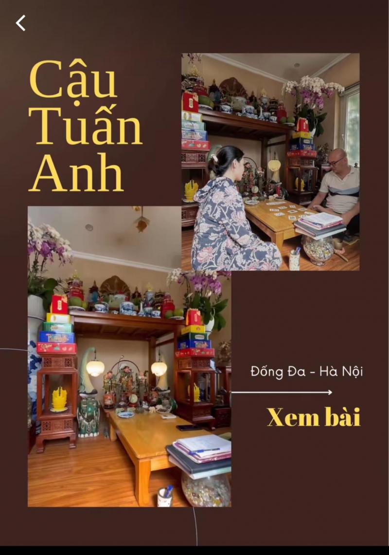 Cậu Tuấn Anh - Đống Đa, Hà Nội