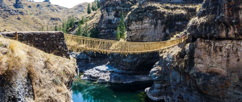 Cây cầu Qeswachaka ở Peru