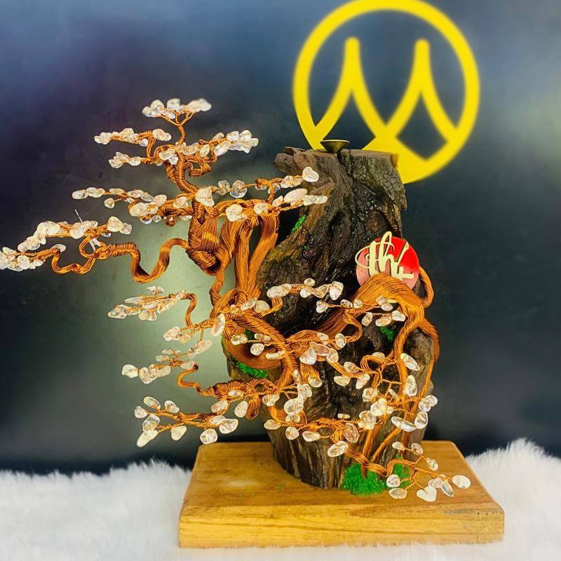 Cây tài lộc thạch anh vàng – Kích hoạt vượng khí, thu hút tài vận