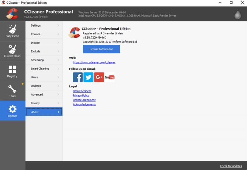 CCleaner Technician Edition