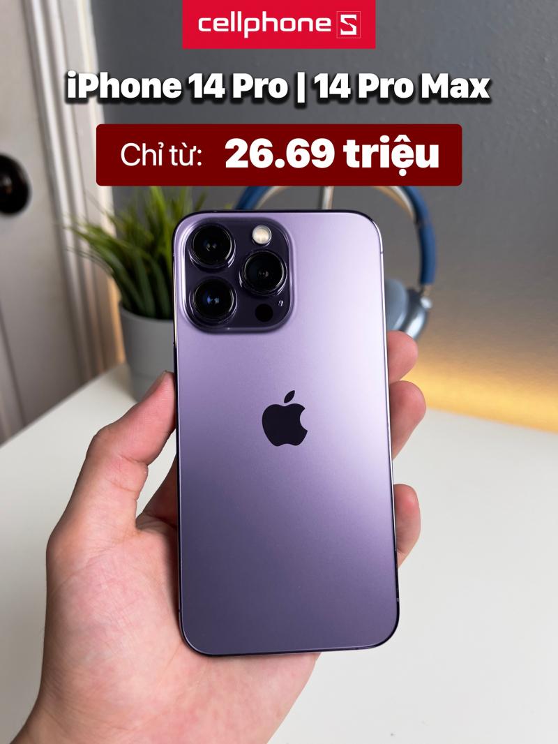 CellphoneS cung cấp rất nhiều mẫu mã iPhone cũ/mới được lựa chọn kỹ càng