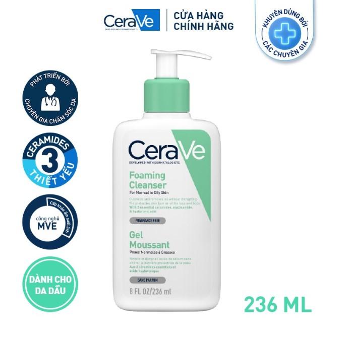 CeraVe Foaming Facial Cleanser