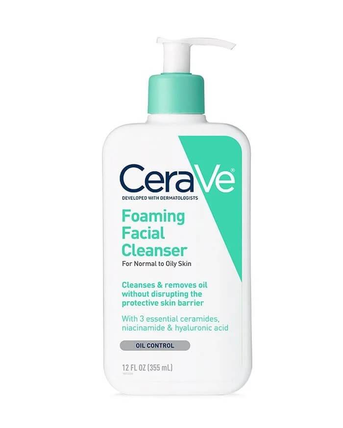 Sữa rửa mặt CeraVe Foaming Facial Cleanser