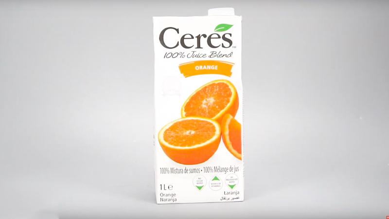 Nước ép trái cây Ceres giữ được hương vị trái cây gần giống với tự nhiên nhất, lưu giữ các vitamin trong trái cây