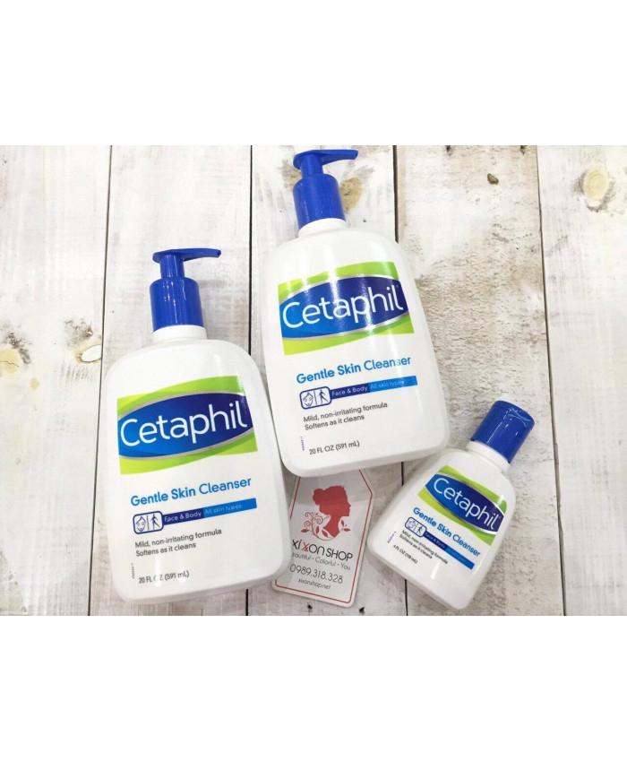 Cetaphil Gentle Cleanser chăm sóc dịu dàng cho làn da,