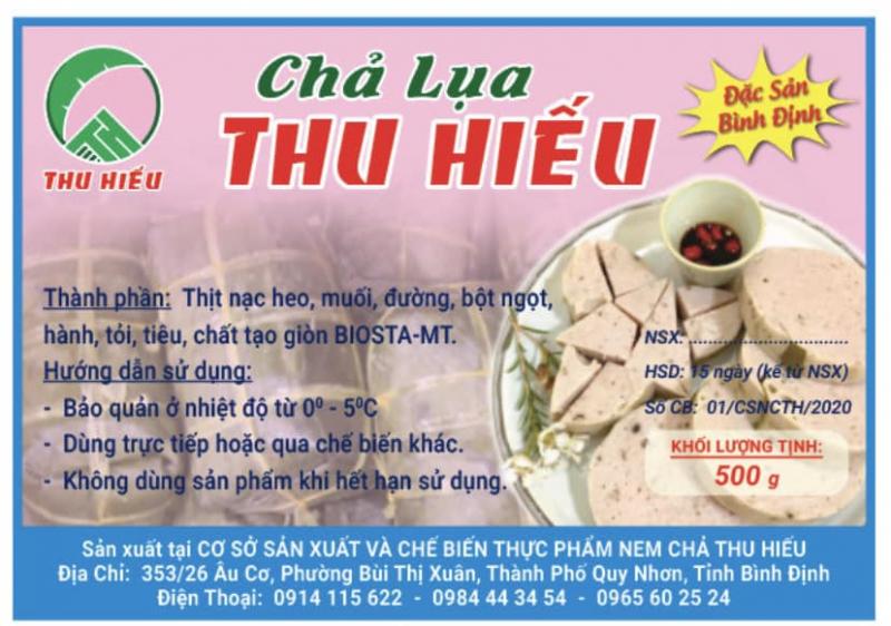 Chả lụa Thu Hiếu