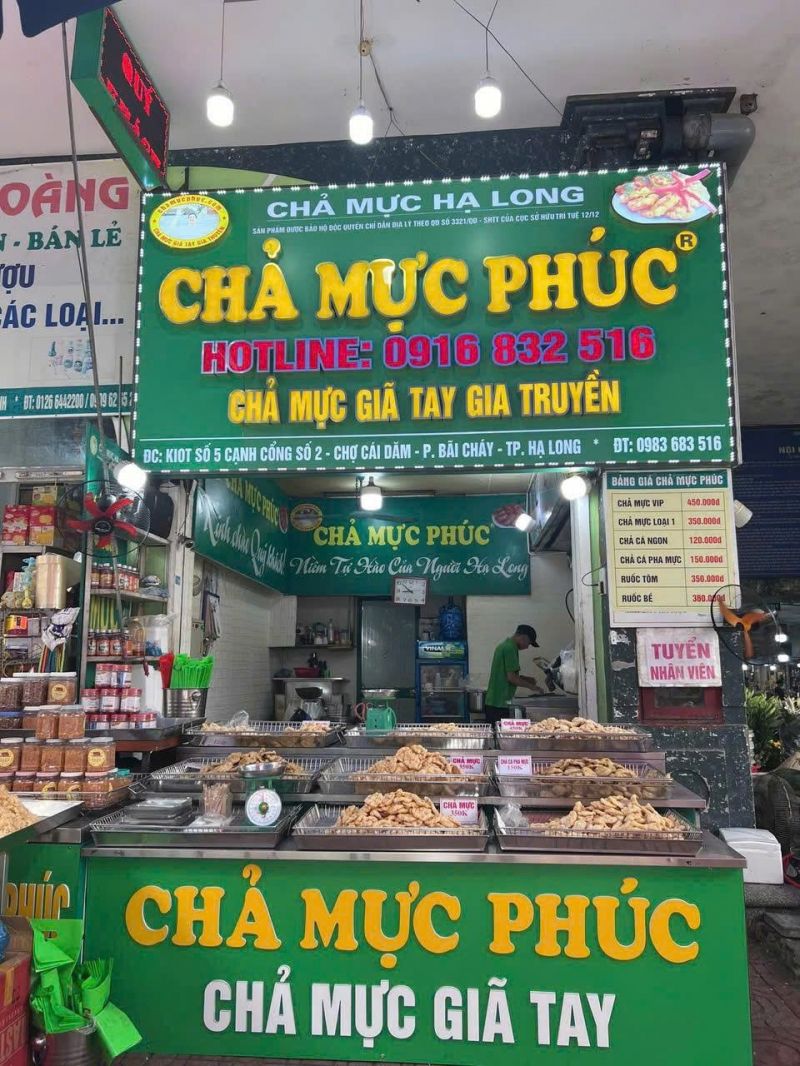 CHẢ MỰC PHÚC - CHẢ MỰC GIÃ TAY GIA TRUYỀN