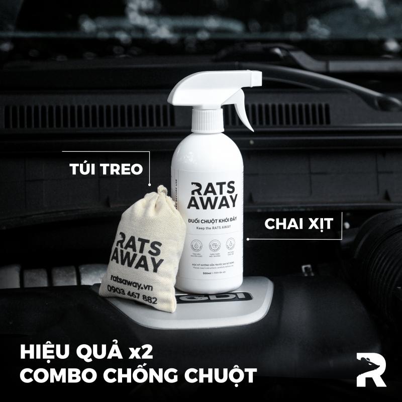 Chai xịt đuổi chuột RATS AWAY 300ml