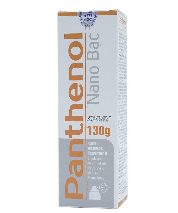 Xịt trị bỏng Panthenol Spray