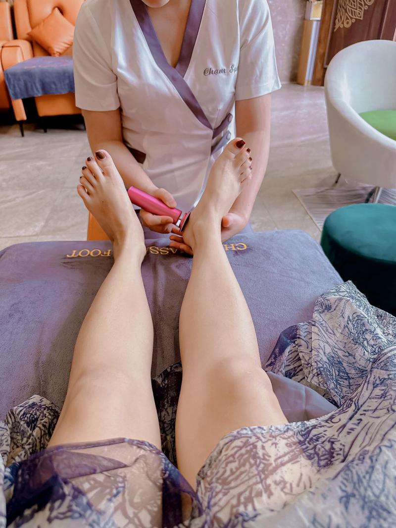 Chạm massage foot Đà Lạt