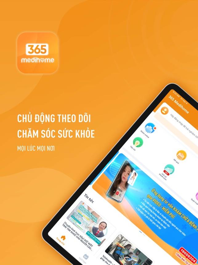 Chăm sóc sức khỏe mọi lúc, mọi nơi với 365 Medihom