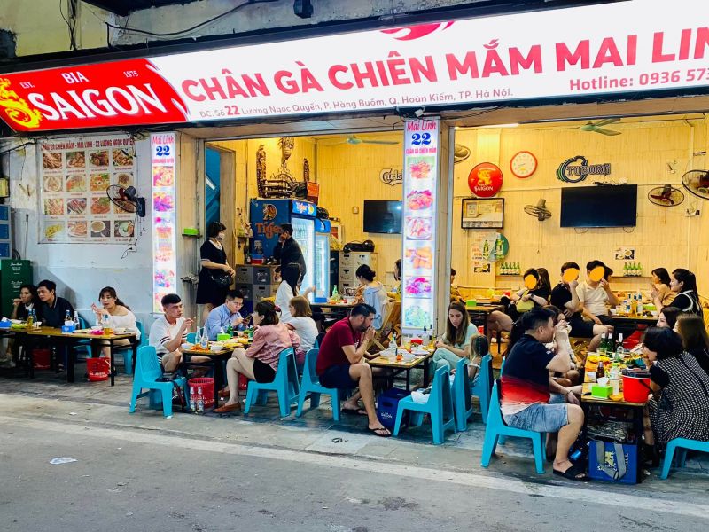 Chân gà chiên mắm Mai Linh