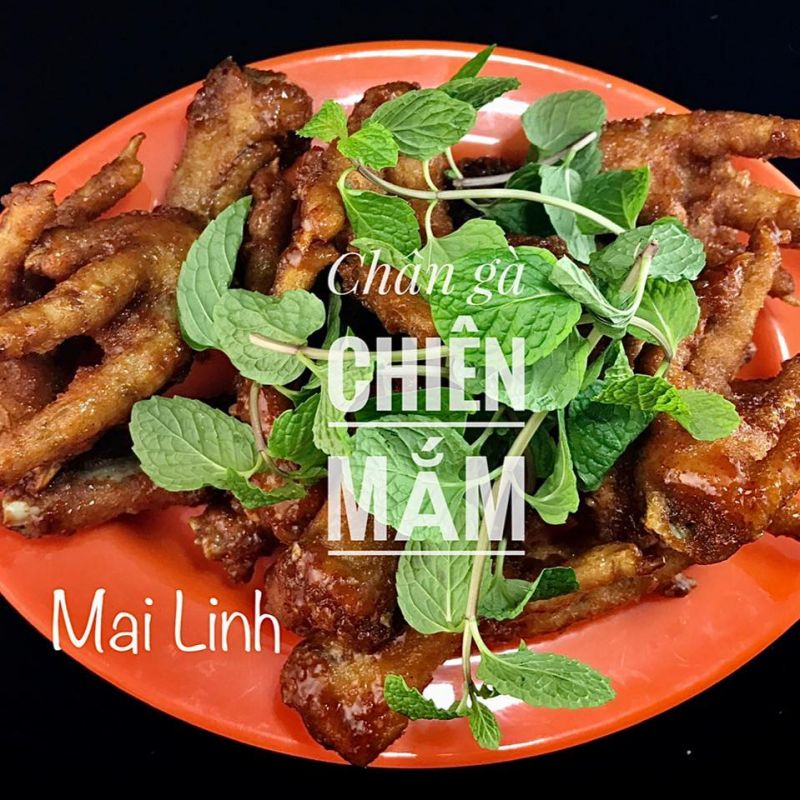 Chân gà chiên mắm Mai Linh