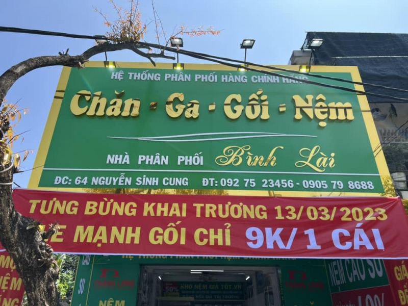 Chăn Ga Gối Nệm - Bình Lài