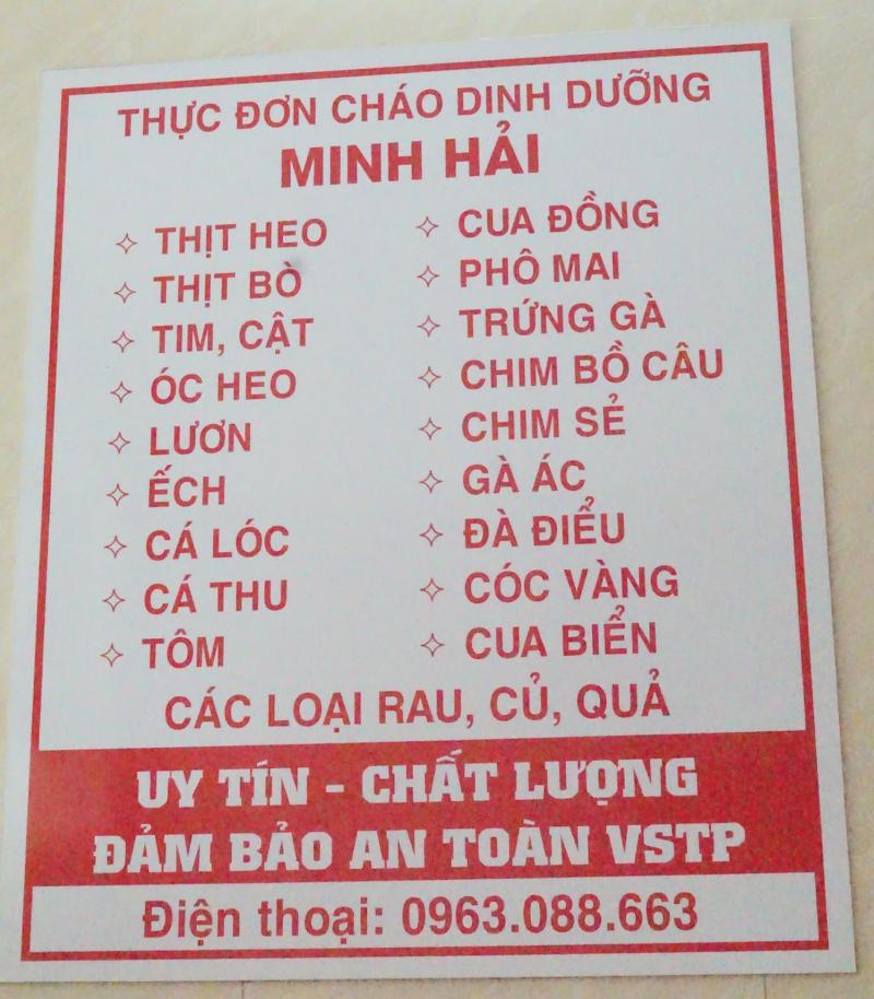 Cháo Dinh Dưỡng Minh Hải