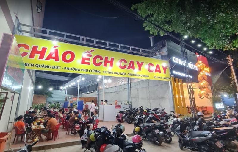 Cháo Ếch Cay Cay