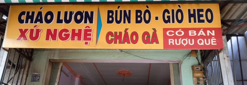 Cháo Lươn Xứ Nghệ, Bún Bò Huế Nhung