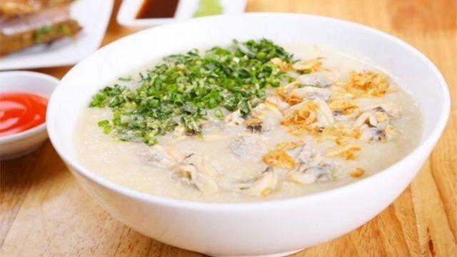 Cháo nghêu – món ngon thanh mát, đậm đà hương vị biển