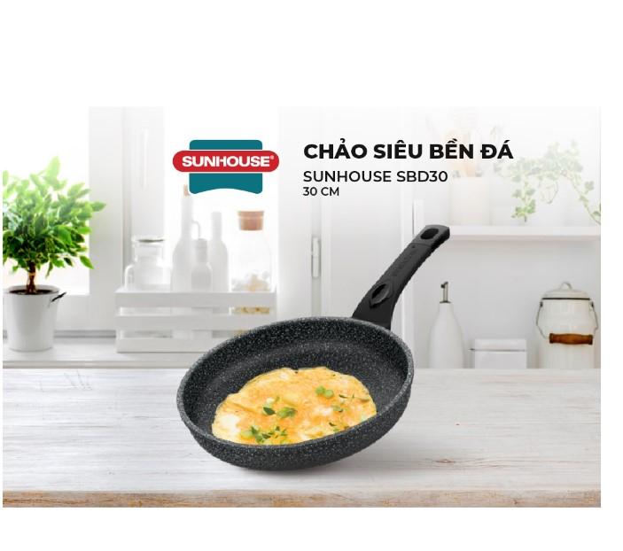 Chảo siêu bền đá Sunhouse SBD30