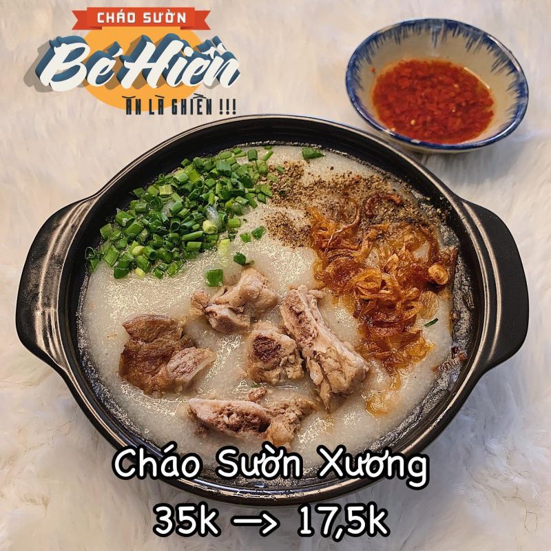 Cháo Sườn Bé Hiền