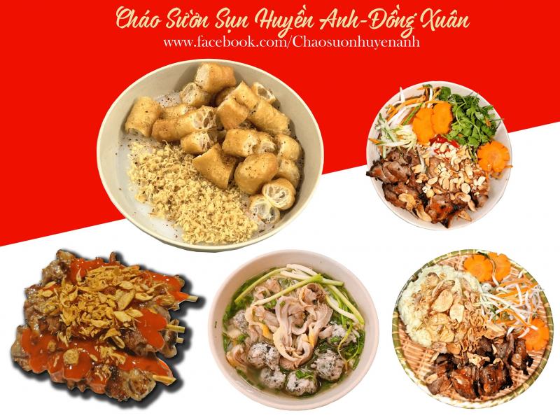 Cháo sườn sụn Huyền Anh