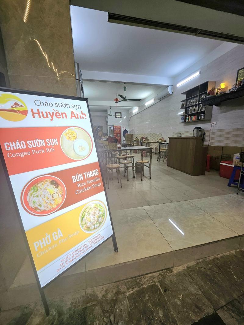 Cháo Sườn Sụn Huyền Anh Đồng Xuân