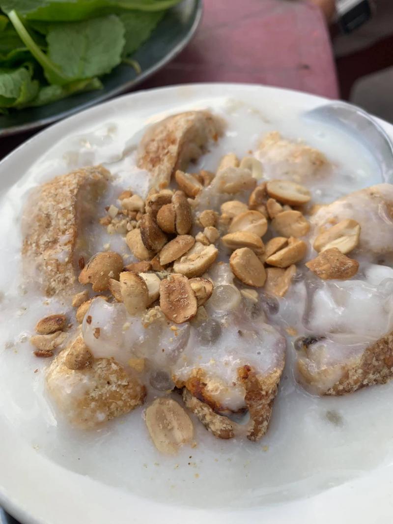 Chè chuối nướng