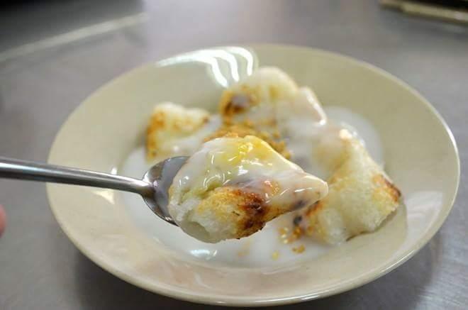 Chè chuối nướng