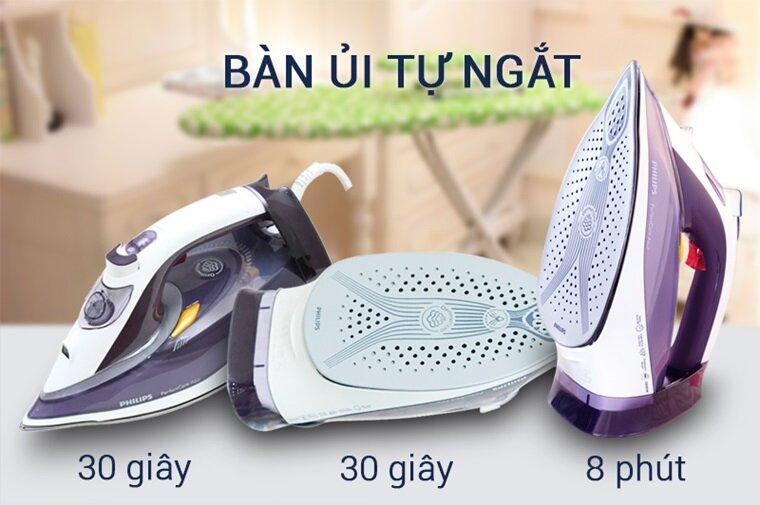 Nên chọn loại bàn ủi có tính năng tự động tắt