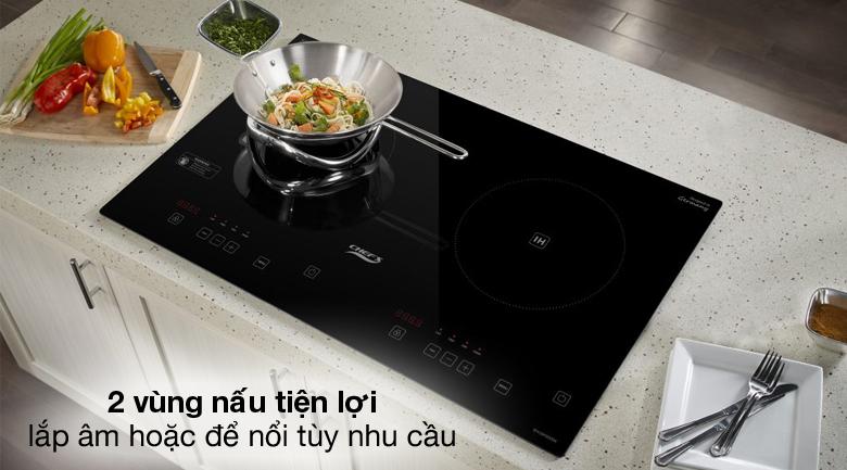 Bếp từ đôi Chef's EH-DIH2000A