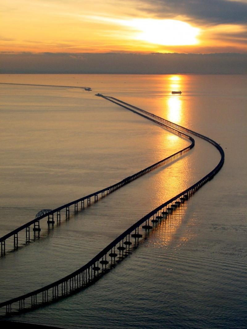 Chesapeake Bay Bridge Tunne - Mỹ