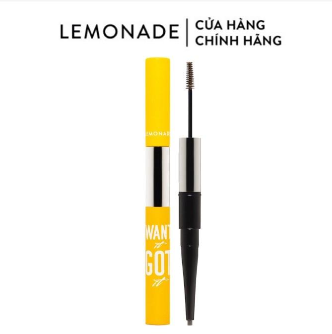 Chì kẻ mày 2 đầu Lemonade Want It Got It Dual Eyebrow