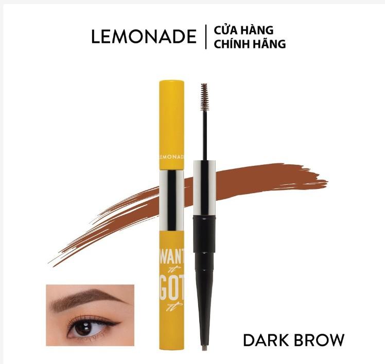 Chì kẻ mày 2 đầu Lemonade Want It Got It Dual Eyebrow