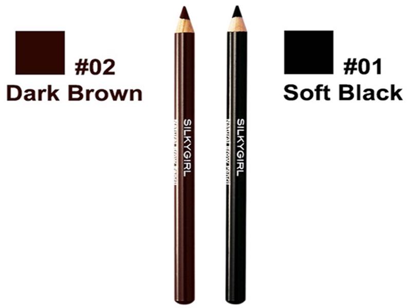 Chì kẻ mày Silkygirl Natural Brow Pencil 1.14g